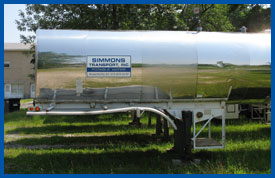 we have enclosed potable water trailers  